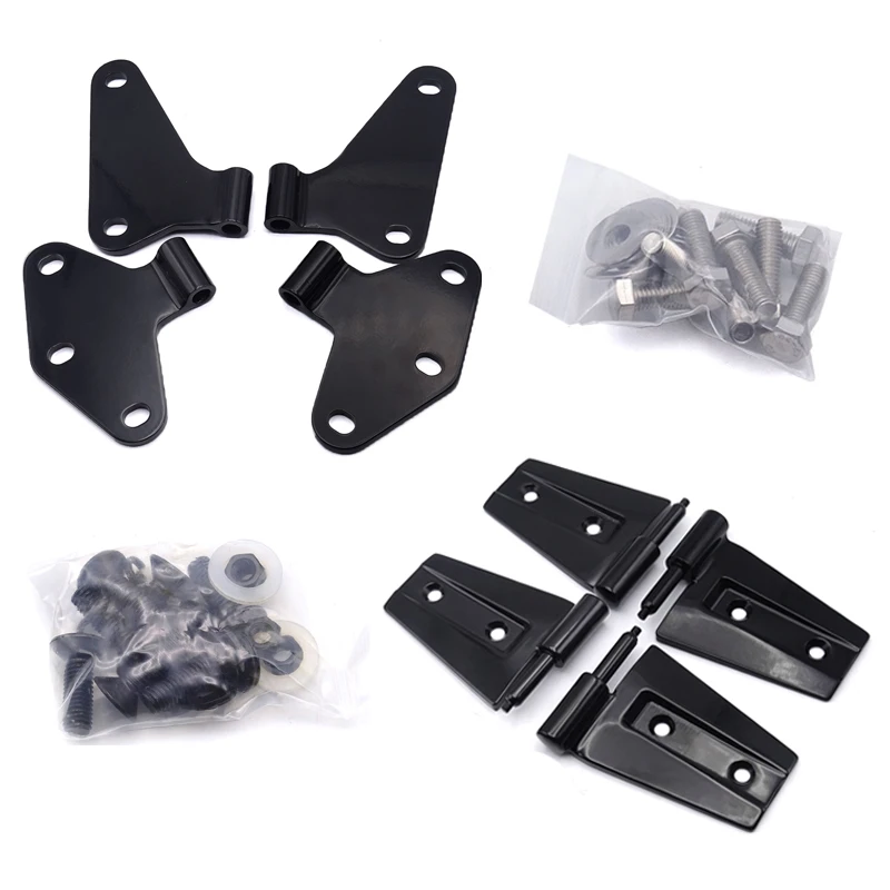 Car Accessories Gloss Black Stainless Steel Complete 2 Door Hinge Mount Kit For Jeep Wrangler JK 2007-2018
Car Accessories Gloss Black Stainless Steel Complete 2 Door Hinge Mount Kit For Jeep Wrangler JK 2007-2018
