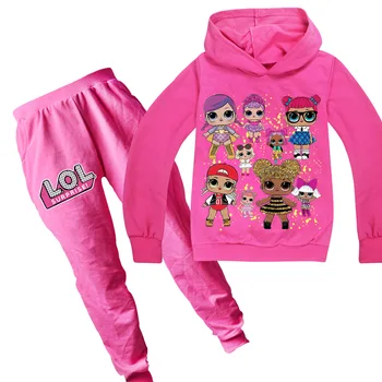 Baby Girls Clothing Sets Children 3-11 Years Birthday Suit Girls Tracksuits Kids Long Sleeve Suits Hoodies Top +Pants 2pcs Set 
Baby Girls Clothing Sets Children 3-11 Years Birthday Suit Girls Tracksuits Kids Long Sleeve Suits Hoodies Top +Pants 2pcs Set