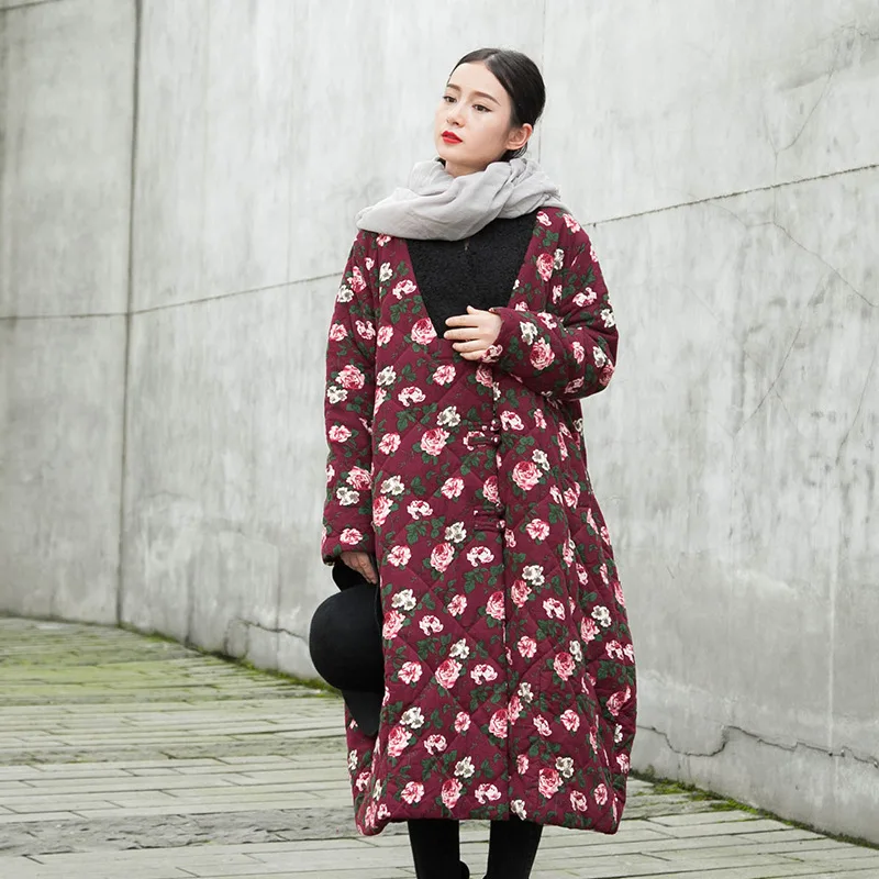 2018 New Style Autumn And Winter Cotton Linen WOMEN'S Cotton-padded Clothes Ethnic-Style Padded Printed Cotton-padded Jacket Car
2018 New Style Autumn And Winter Cotton Linen WOMEN'S Cotton-padded Clothes Ethnic-Style Padded Printed Cotton-padded Jacket Car