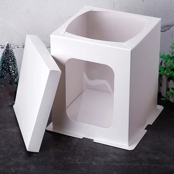 8 Inch Cake Box With Window Paper Cake Boxes And Packaging Box Thicken Dessert Box Packaging Storage Container Packing Box Party
8 Inch Cake Box With Window Paper Cake Boxes And Packaging Box Thicken Dessert Box Packaging Storage Container Packing Box Party