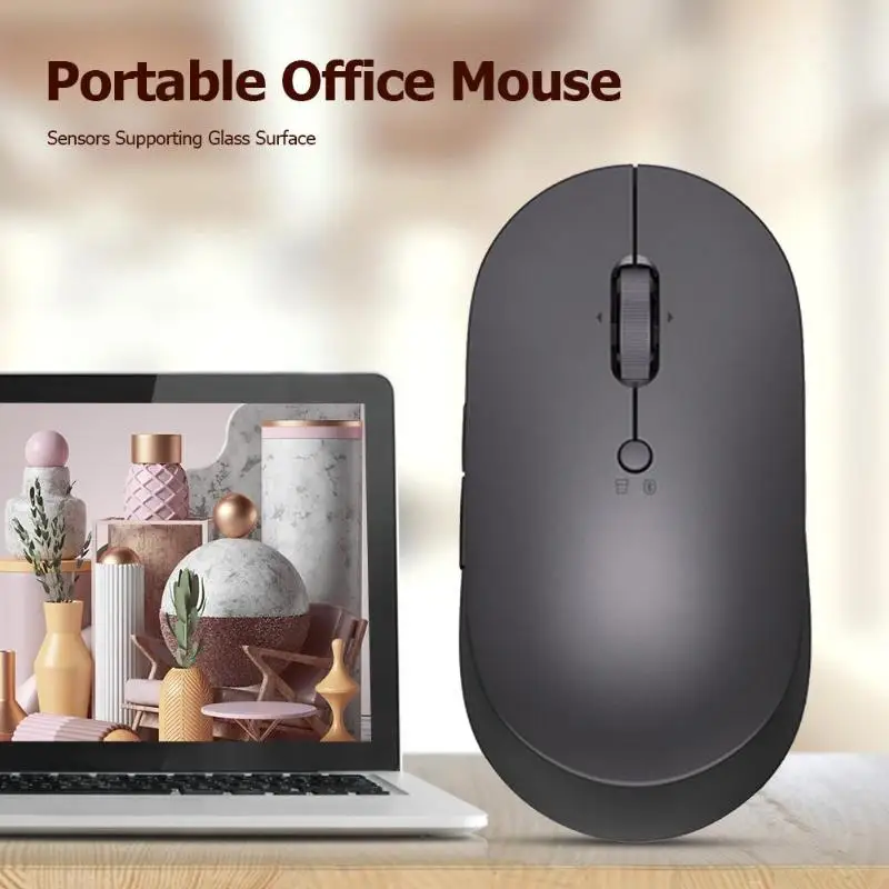 Xiaomiyoupin MIIIW S500 Bluetooth 5.0 Dual-mode 2.4GHz Wireless 1000DPI Optical Mouse No batteries Delivery Portable Office New
Xiaomiyoupin MIIIW S500 Bluetooth 5.0 Dual-mode 2.4GHz Wireless 1000DPI Optical Mouse No batteries Delivery Portable Office New