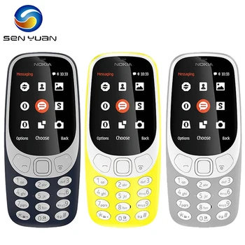 

Original Nokia 3310(2017) Dual /Single Sim 2.4" 2G GSM Unlocked Mobile Phone 2017 Arrival Refurbished Cellphone