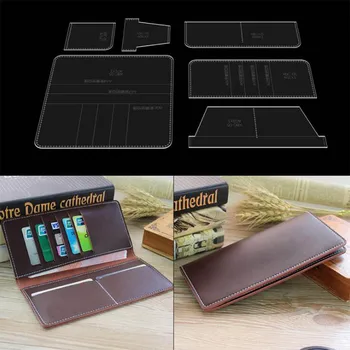 1set DIY AcrylicLeather Template Home Handwork Leathercraft Sewing Pattern Tools Accessory wallet Card Holder 9x10cm
1set DIY AcrylicLeather Template Home Handwork Leathercraft Sewing Pattern Tools Accessory wallet Card Holder 9x10cm