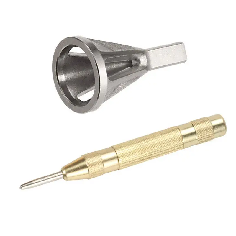 Deburring External Chamfer Tool, Remove Burr Tools For Drill Bit, Fits Size 8-32 Bolts (.164) Up To 3/4 inch-10 (.750) - (4Mm -1
Deburring External Chamfer Tool, Remove Burr Tools For Drill Bit, Fits Size 8-32 Bolts (.164) Up To 3/4 inch-10 (.750) - (4Mm -1