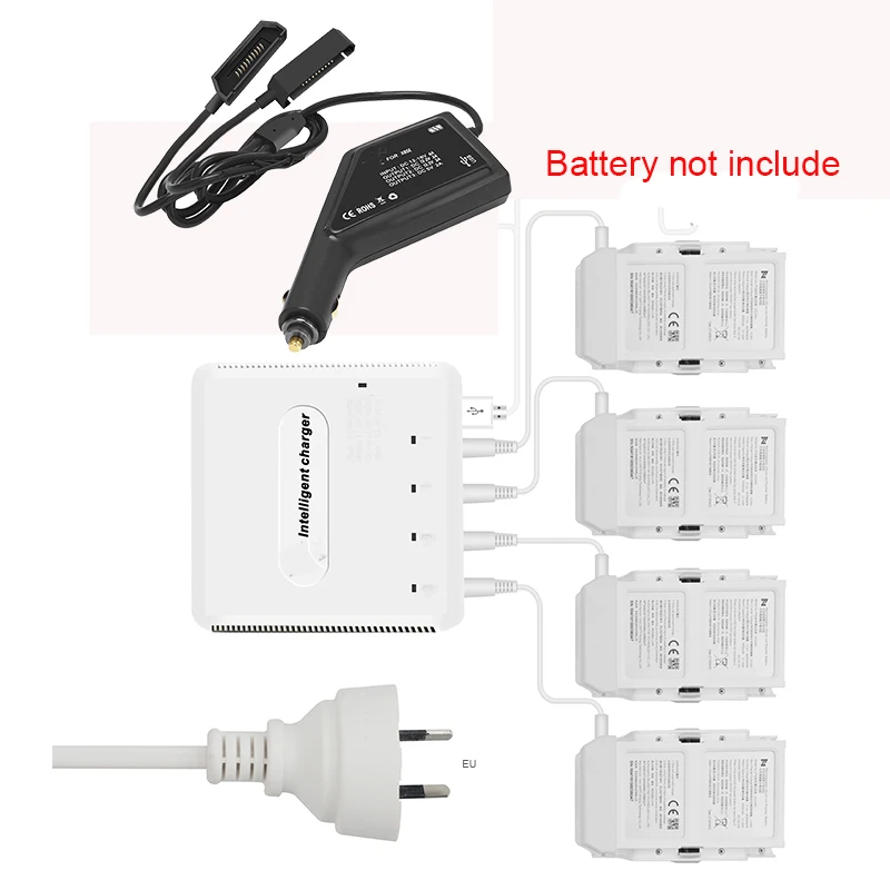 NEW 2 In1 Battery Charger Charging Hub Adapter Fit For Xiaomi FIMI X8 SE Drone