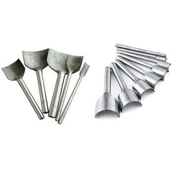 New 8 Pieces Leather Craft Tools Half-Round Cutter Punch 5-40mm & 5x Leather Craft Arc-Shaped Cutter Punch
New 8 Pieces Leather Craft Tools Half-Round Cutter Punch 5-40mm & 5x Leather Craft Arc-Shaped Cutter Punch