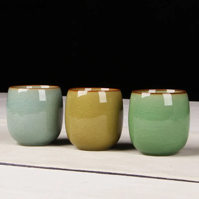 New style Celadon Teacup Creative Kung Fu Pu'er Cup High-end travel convenience tea set Household drinking utensils WSHYUFEI
New style Celadon Teacup Creative Kung Fu Pu'er Cup High-end travel convenience tea set Household drinking utensils WSHYUFEI