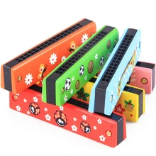 Wooden Harmonica Children's Toys Musical Instruments 16 Holes Double-Row Blow Cartoon Color Woodwind Mouth Harmonica Melodica
Wooden Harmonica Children's Toys Musical Instruments 16 Holes Double-Row Blow Cartoon Color Woodwind Mouth Harmonica Melodica