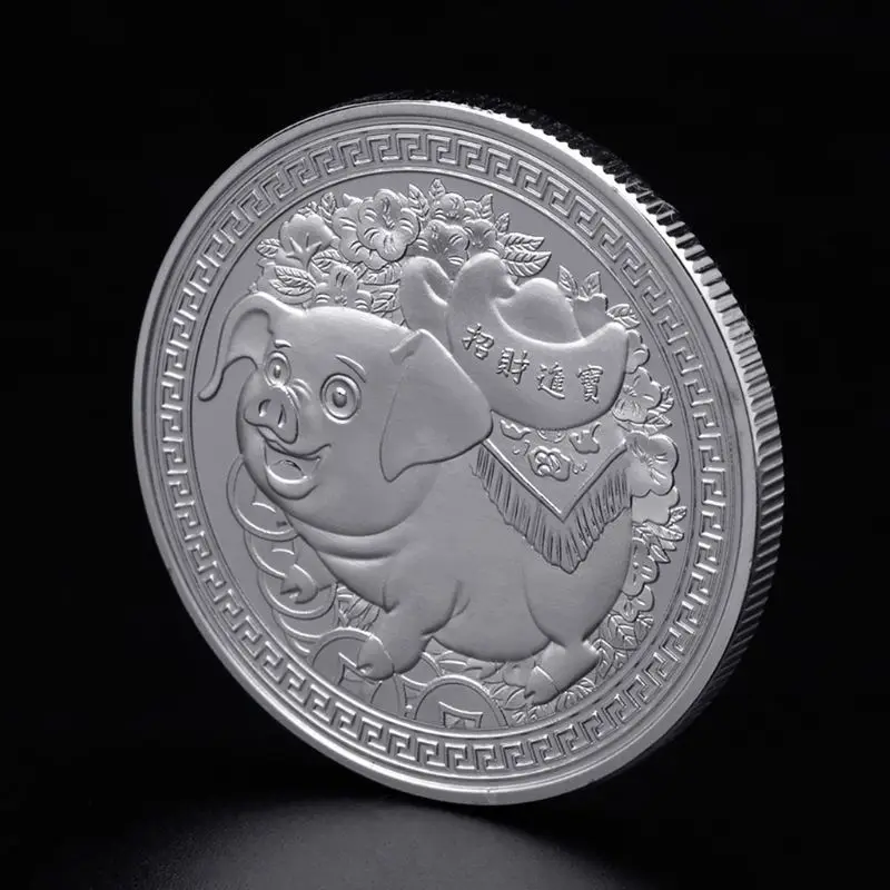 Commemorative Coin 2019 Pig New Year Fortune Collection Coins Bless Collectible Collection Souvenir Lucky Wish Gifts Q9QA
Commemorative Coin 2019 Pig New Year Fortune Collection Coins Bless Collectible Collection Souvenir Lucky Wish Gifts Q9QA