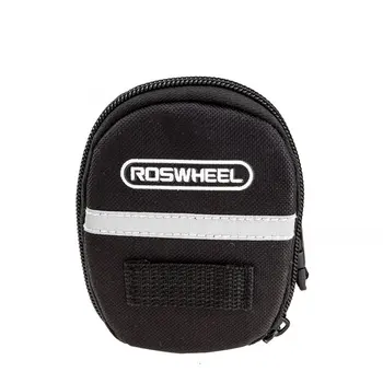 

ROSWHEEL 1.2L Portable Waterproof Bike Saddle Bag Cycling Seat Pouch Bicycle Tail bags Rear Pannier Cycling equipment