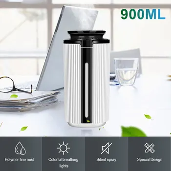 Air Purifier Aroma Diffuser Ultrasonic Humidifier Colorful Light 900ML Creative Portable Bedroom Yoga High-Capacity
Air Purifier Aroma Diffuser Ultrasonic Humidifier Colorful Light 900ML Creative Portable Bedroom Yoga High-Capacity
