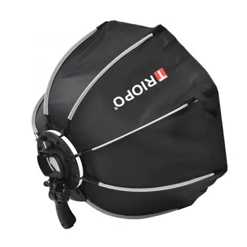 Triopo 65cm Portable Softbox Diffuser Folding Umbrella Octagon Speedlite Diffuser for Godox Camera Flash Lights Photo Studio
Triopo 65cm Portable Softbox Diffuser Folding Umbrella Octagon Speedlite Diffuser for Godox Camera Flash Lights Photo Studio