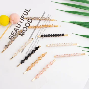 10 pcs Simple Creative Delicate Crystal Hair Clip for Fashionable Girl 
10 pcs Simple Creative Delicate Crystal Hair Clip for Fashionable Girl