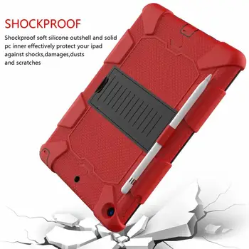 For New iPad 10.2 Anti-fall Apple Silicone Case Cover Tablet Child Soft Shell Comes With Pencil Pen Case
For New iPad 10.2 Anti-fall Apple Silicone Case Cover Tablet Child Soft Shell Comes With Pencil Pen Case