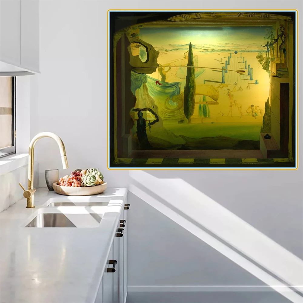 Citon Salvador Dali《The Little Theater.1934》Canvas Art Oil painting Artwork Poster Picture Modern Wall Decor Home Decoration
Citon Salvador Dali《The Little Theater.1934》Canvas Art Oil painting Artwork Poster Picture Modern Wall Decor Home Decoration