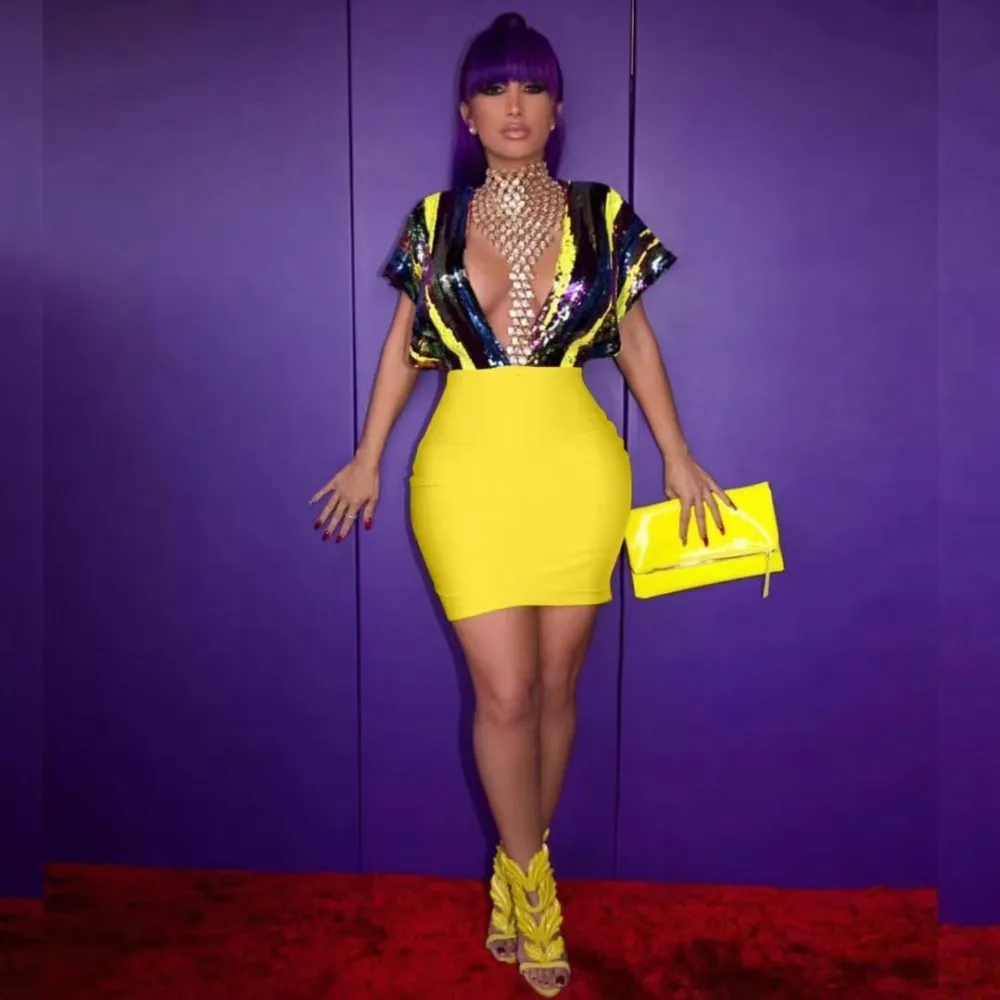 2019 New Women multi v neck short sleeve Vestidos Celebrity Evening Party Bodycon Bandage Dresses wholesale
2019 New Women multi v neck short sleeve Vestidos Celebrity Evening Party Bodycon Bandage Dresses wholesale