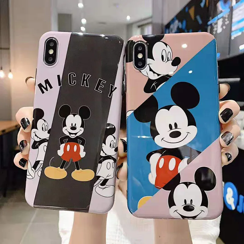Cute Cartoon splice Mickey Phone Cases For iphone7 case Glossy Silicon backCover For iphone6 6s 7 8plus XR XS MAX XS case Capa
Cute Cartoon splice Mickey Phone Cases For iphone7 case Glossy Silicon backCover For iphone6 6s 7 8plus XR XS MAX XS case Capa
