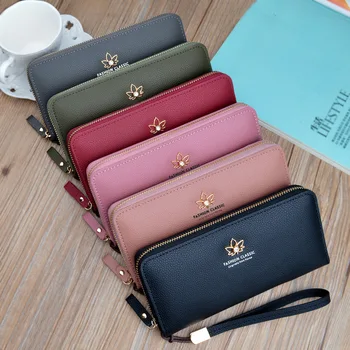 Large Capacity Zipper Wallet Women's Long-Style WOMEN'S Handbag 2020 New Style Mobile Phone Bag Purse 
Large Capacity Zipper Wallet Women's Long-Style WOMEN'S Handbag 2020 New Style Mobile Phone Bag Purse