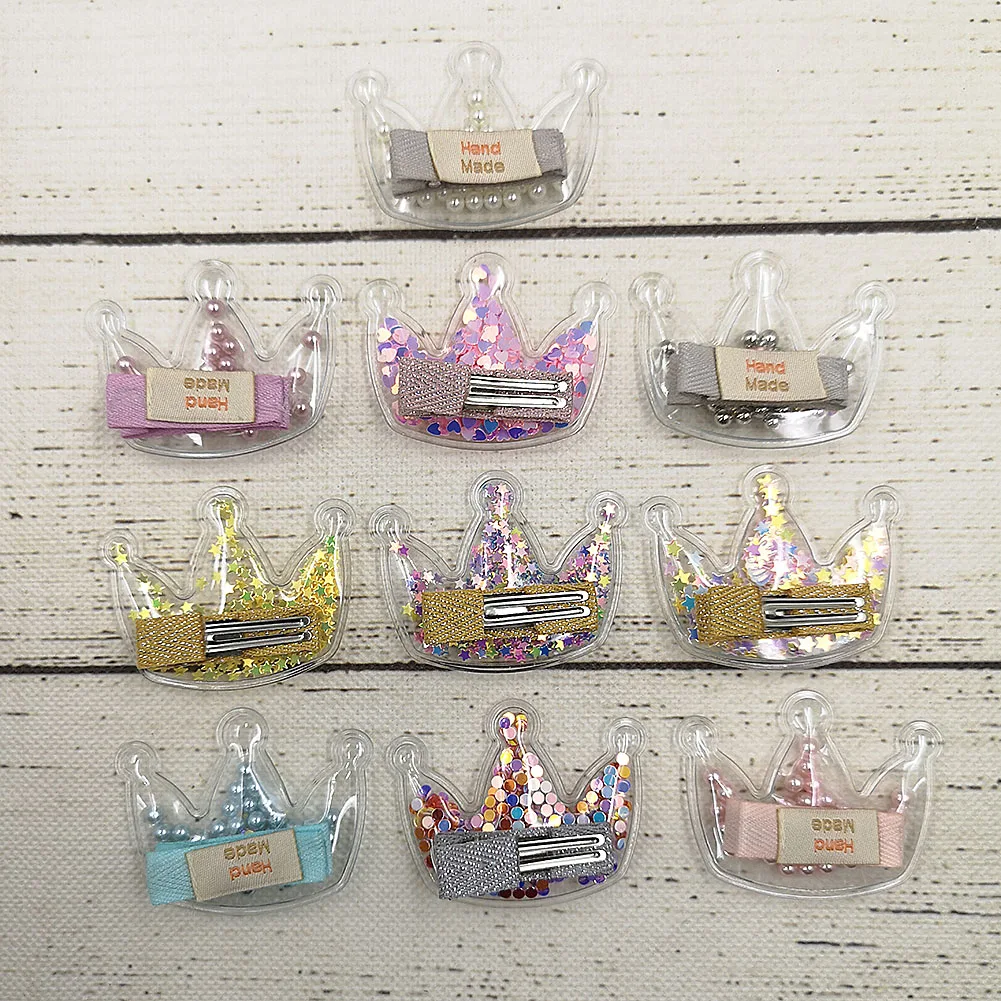 Crown Hairgrips Girls Cute Hair Accessories Confetti Princess Headwear Sequins Barrette Stick Hairpin Kids Hairgrips Hair Clip
Crown Hairgrips Girls Cute Hair Accessories Confetti Princess Headwear Sequins Barrette Stick Hairpin Kids Hairgrips Hair Clip