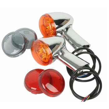 Rear Turn Signals Lights Indicator Amber for Sportster XL883 1200 92-Up
Rear Turn Signals Lights Indicator Amber for Sportster XL883 1200 92-Up