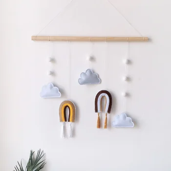 Baby Room Hanging Decor Nursery Rainbow Clous Christmas Kids Room Wall Decorations Photography Props Best Gifts
Baby Room Hanging Decor Nursery Rainbow Clous Christmas Kids Room Wall Decorations Photography Props Best Gifts