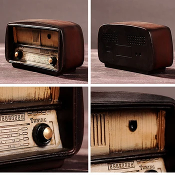 Europe Style Resin Radio Model Home Decor Retro Nostalgic Ornaments Radio Coffee Shop Decoration Craft Imitation Antique Gift
Europe Style Resin Radio Model Home Decor Retro Nostalgic Ornaments Radio Coffee Shop Decoration Craft Imitation Antique Gift