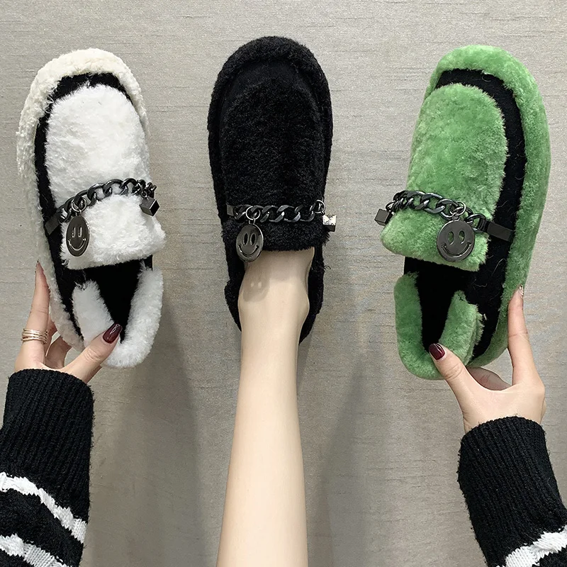 Autumn Women Round Toe Shoes Woman 2019 Loafers Fur Clogs Platform Women's Moccasins All-Match Casual Female Sneakers Fall New
Autumn Women Round Toe Shoes Woman 2019 Loafers Fur Clogs Platform Women's Moccasins All-Match Casual Female Sneakers Fall New