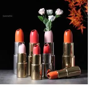 WU CHEN LONG SIMULATION LIPSTICK ARTS VASE DECORATIVE ORNAMENTS CERAMIC FLOWER ARRANGEMENT ART&CRAFT HOME DECORATION R5475
WU CHEN LONG SIMULATION LIPSTICK ARTS VASE DECORATIVE ORNAMENTS CERAMIC FLOWER ARRANGEMENT ART&CRAFT HOME DECORATION R5475
