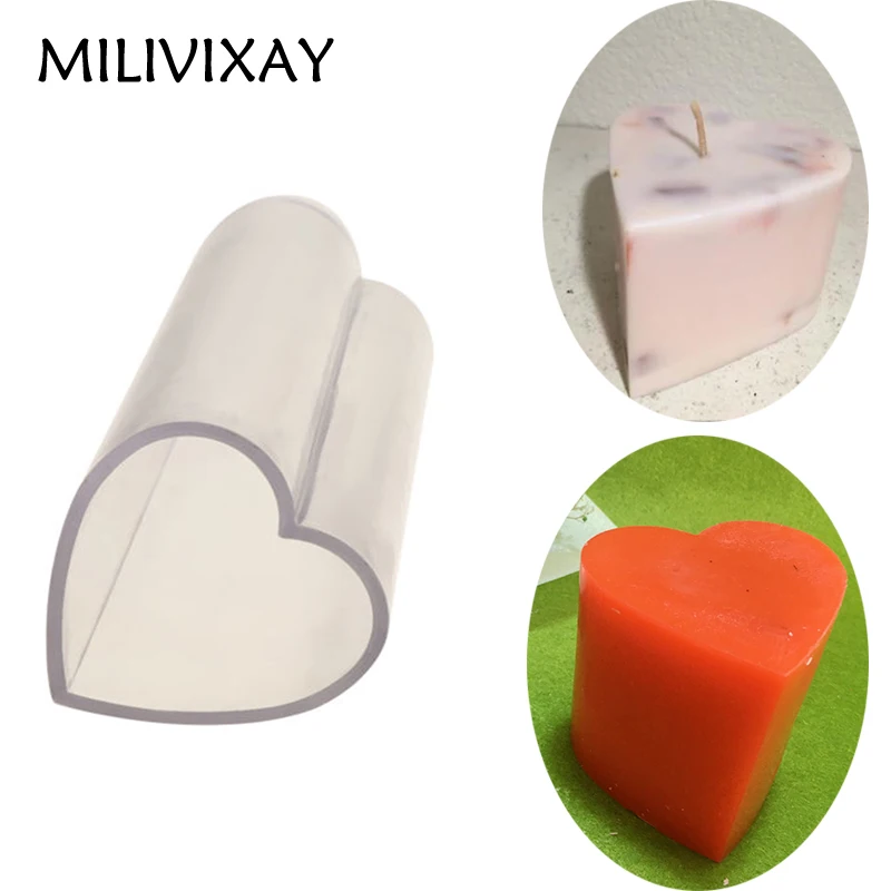 5.1x5.1x10.2CM/5.1x5.1x15.2CM 1Pcs Heart Shaped Plastic Candle Molds DIY Candle Making Supplies Wedding Birthday Party Decor
5.1x5.1x10.2CM/5.1x5.1x15.2CM 1Pcs Heart Shaped Plastic Candle Molds DIY Candle Making Supplies Wedding Birthday Party Decor