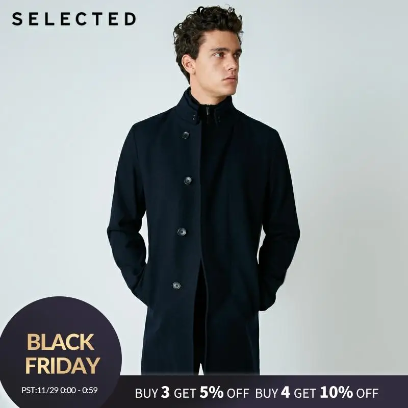 SELECTED Wool Blend Coat Stand Collar Jacket Winter Men's Slim Woolen Clothes S | 418427501
SELECTED Wool Blend Coat Stand Collar Jacket Winter Men's Slim Woolen Clothes S | 418427501