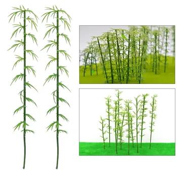 New Hot 50Pcs 15cm Plastic Miniature Model Tree Landscape Bamboo Tree Sand Table Model Decor
New Hot 50Pcs 15cm Plastic Miniature Model Tree Landscape Bamboo Tree Sand Table Model Decor