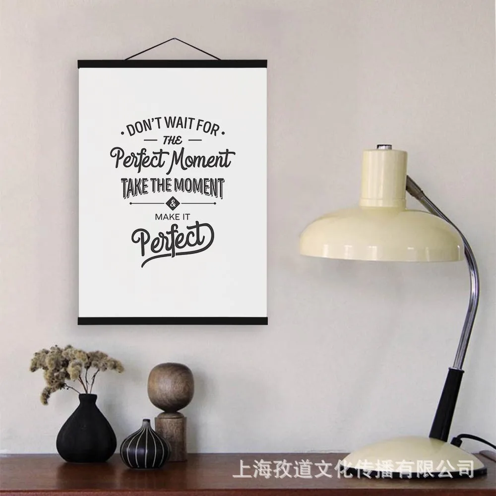 Mild Art Black And White Retro Inspiration English Solid Wood Scroll Painting Northern European-Style Office Classroom Decoratio
Mild Art Black And White Retro Inspiration English Solid Wood Scroll Painting Northern European-Style Office Classroom Decoratio