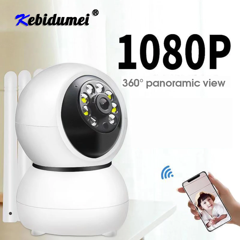 1080P HD Baby Monitor Auto Tracking IP Camera WiFi Home Security IP Camera Night Vision Wireless Surveillance Mini CCTV Camera
1080P HD Baby Monitor Auto Tracking IP Camera WiFi Home Security IP Camera Night Vision Wireless Surveillance Mini CCTV Camera