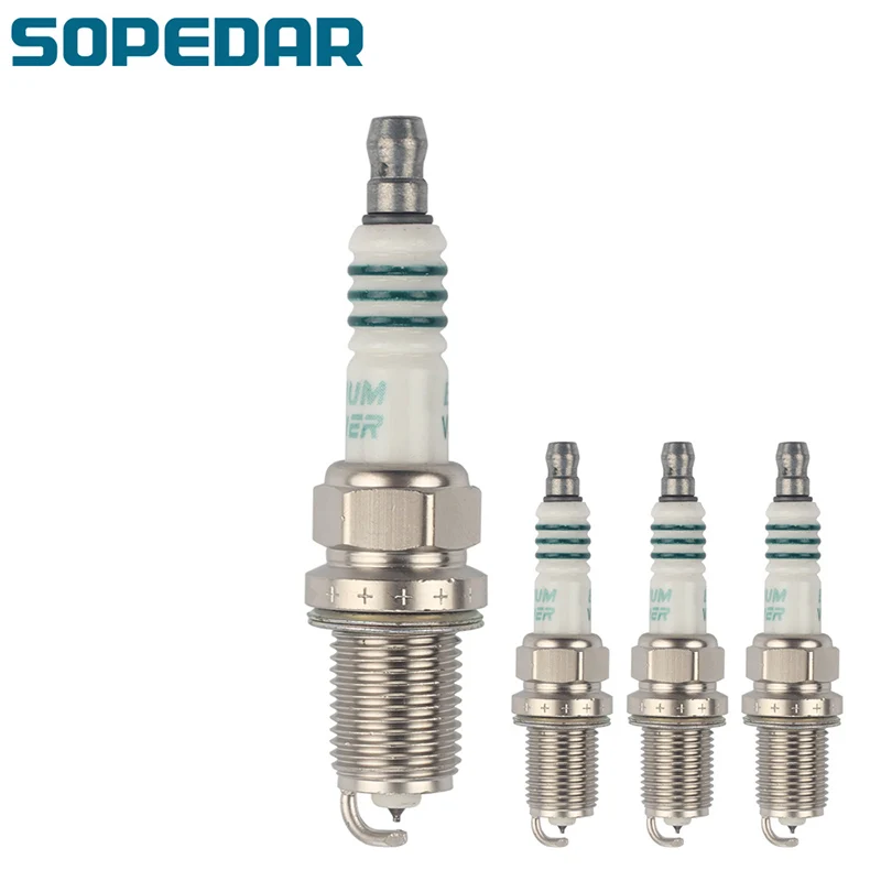 SOPEDAR 4PCS Iridium Platinum Spark Plug VK20 For Audi A5 BMW 3 Series 5 Series Chevrolet Cruze Orlando Spark Plug For NGK 4294
SOPEDAR 4PCS Iridium Platinum Spark Plug VK20 For Audi A5 BMW 3 Series 5 Series Chevrolet Cruze Orlando Spark Plug For NGK 4294