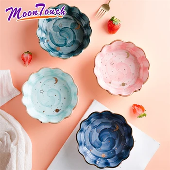 6 Inch Nordic Style Creative Fruit Dessert Bowl Large Ceramic Salad Bowl Fruit Dish Soup Spaghetti Pasta kitchen utensils
6 Inch Nordic Style Creative Fruit Dessert Bowl Large Ceramic Salad Bowl Fruit Dish Soup Spaghetti Pasta kitchen utensils