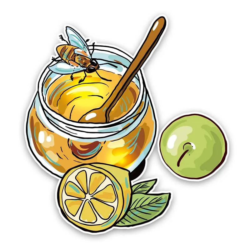 Hand Painted Cartoon Honeypot Cover Scratches Color Car-Sticker and Decals for Bumper Window Car Accessories Interior KK16*15cm
Hand Painted Cartoon Honeypot Cover Scratches Color Car-Sticker and Decals for Bumper Window Car Accessories Interior KK16*15cm