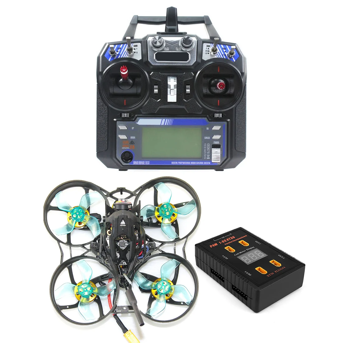 JMT ANGER 75X BWhoop 3-4S FPV Racer Drone Quadcopter RTF with FS-i6 Remote Controller GL1202 KV6900 Motor 5.8g VTX Transmitter
JMT ANGER 75X BWhoop 3-4S FPV Racer Drone Quadcopter RTF with FS-i6 Remote Controller GL1202 KV6900 Motor 5.8g VTX Transmitter