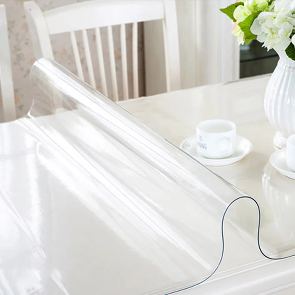 Soft Glass Computer Desk Mat Pvc Transparent Frosted Waterproof Plastic Tablecloth Writing Student Desk Mat Fillet Tableware Pad
Soft Glass Computer Desk Mat Pvc Transparent Frosted Waterproof Plastic Tablecloth Writing Student Desk Mat Fillet Tableware Pad