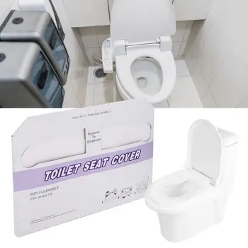200pcs/Box Toilet Seat Cover Water-Soluble Toilet Seat Paper Pad Disposable Toilet Seat Cover Mat Cushion for Travel Use New Hot
200pcs/Box Toilet Seat Cover Water-Soluble Toilet Seat Paper Pad Disposable Toilet Seat Cover Mat Cushion for Travel Use New Hot