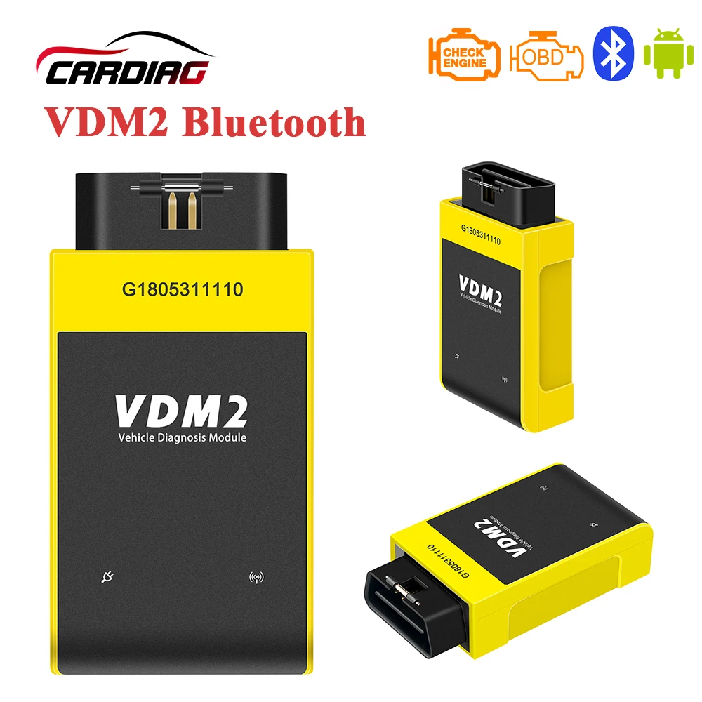 UCANDAS VDM2 OBD2 Car Diagnostic Scanner Full Systems Bluetooth for Android VDM II Auto code reader as VDM vpecker and easydiag
UCANDAS VDM2 OBD2 Car Diagnostic Scanner Full Systems Bluetooth for Android VDM II Auto code reader as VDM vpecker and easydiag