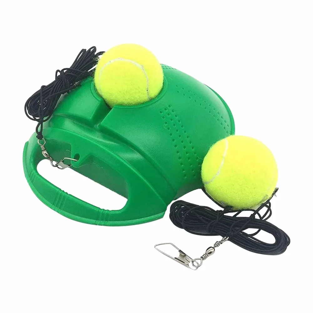 1set Self-study Tennis Trainer With Rebound Ball as Tennis Training Equipment 1 1set Self-study Tennis Trainer With Rebound Ball as Tennis Training Equipment 6