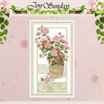 Elegant chrysanthemum patterns counted Cross Stitch 11CT 14CT Cross Stitch Sets Chinese Cross-stitch Kits Embroidery Needlework
Elegant chrysanthemum patterns counted Cross Stitch 11CT 14CT Cross Stitch Sets Chinese Cross-stitch Kits Embroidery Needlework
