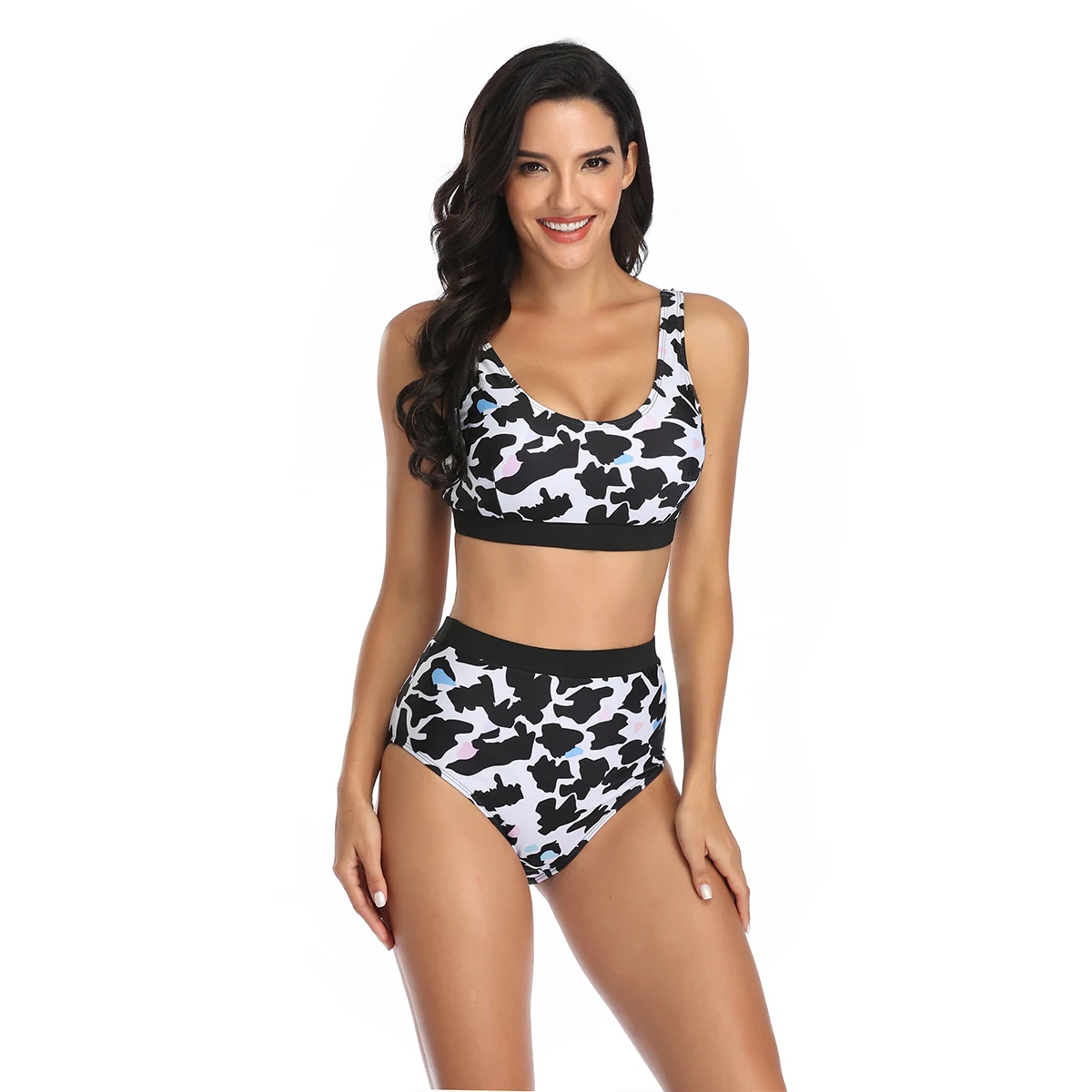 2021 Two Piece Swimsuit Women Swimwear High Waist Push Up Bikini Mujer Beachwear Mayo Bathing Suit Female Maillot De Bain Femme
2021 Two Piece Swimsuit Women Swimwear High Waist Push Up Bikini Mujer Beachwear Mayo Bathing Suit Female Maillot De Bain Femme