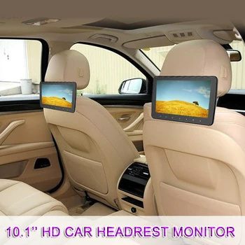 10.1 Inch Car HD Headrest Audio Monitor TFT Color LCD Display Digital Screen AV Input Radio Support Backup Camera DVD Player
10.1 Inch Car HD Headrest Audio Monitor TFT Color LCD Display Digital Screen AV Input Radio Support Backup Camera DVD Player