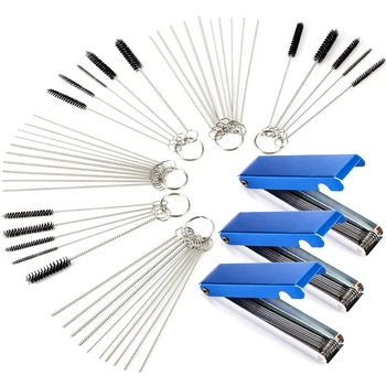3 Sets Carburetor Carbon Jet Cleaner Wire Torch Tip Cleaner Tool Needles Brushes Cleaning Tool Kit for Motorcycle Moped Welder C
3 Sets Carburetor Carbon Jet Cleaner Wire Torch Tip Cleaner Tool Needles Brushes Cleaning Tool Kit for Motorcycle Moped Welder C