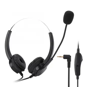 Call Center Headset With Microphone 2.5 Plug Telephone Voice Interphone Headphone For Computer PC Game Volume Control
Call Center Headset With Microphone 2.5 Plug Telephone Voice Interphone Headphone For Computer PC Game Volume Control