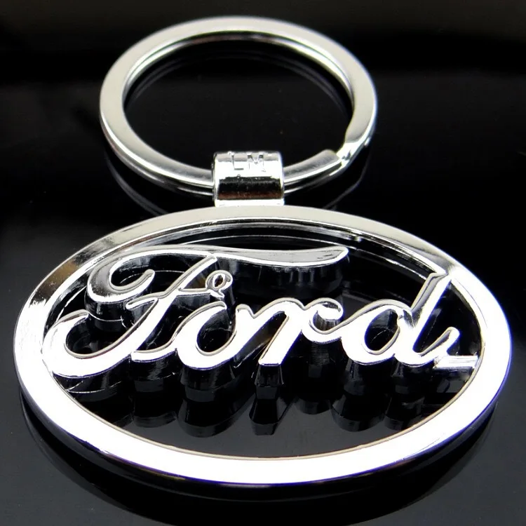 1pcs Car Badge Keychain Key Ring Metal Gift for Ford Mk2 Mk3 Mk4 Mk5 Mk7 Fiesta FOCUS 2 3 4 5 Accessories |