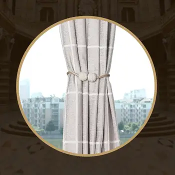 Magnetic Curtain Buckle Curtain Tieback Rope Buckle Faux Pearl Holder Strap Curtain Tie Back Clip Holder Home Hanging Decoration
Magnetic Curtain Buckle Curtain Tieback Rope Buckle Faux Pearl Holder Strap Curtain Tie Back Clip Holder Home Hanging Decoration