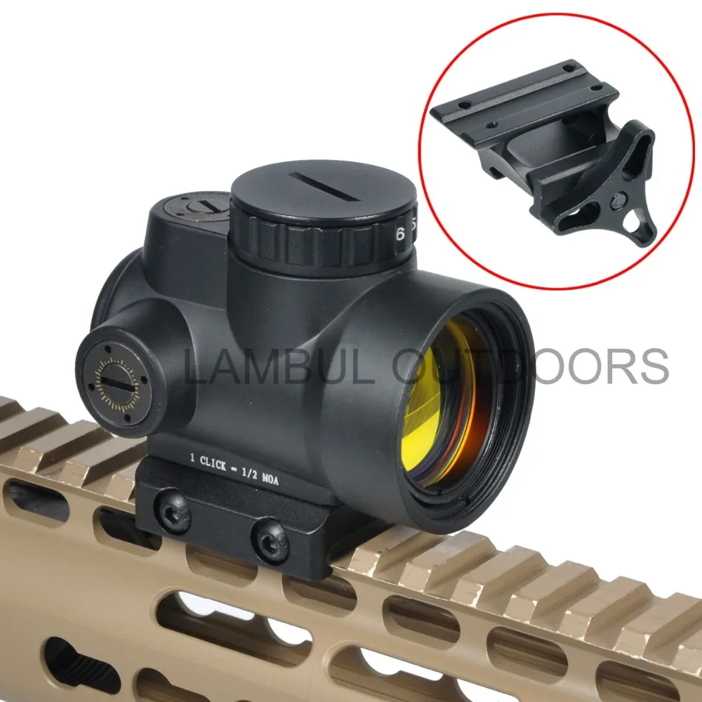 LAMBUL MRO Red Dot Sight 2 MOA AR15 тактические оптические охотничьи прицелы с низким и