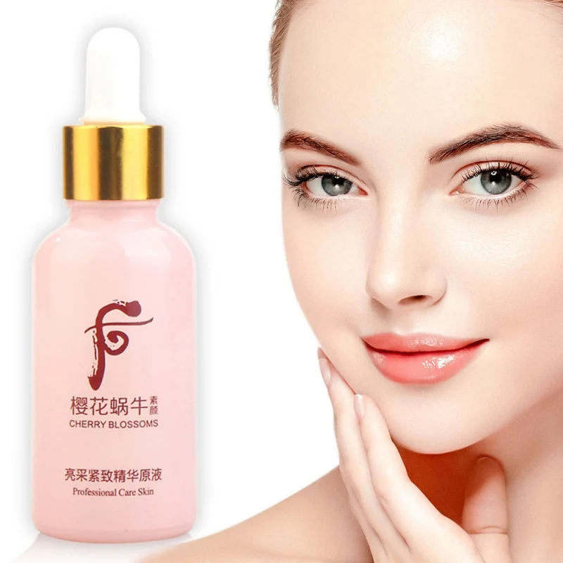30G Cherry Blossoms Snail Eye Serum Hydrating Smooth Fine Lines Anti-puffiness Remove Dark Circles Snail Eye Care Liquid
30G Cherry Blossoms Snail Eye Serum Hydrating Smooth Fine Lines Anti-puffiness Remove Dark Circles Snail Eye Care Liquid